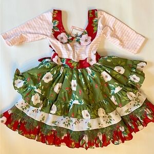Be Girl holiday ruffled dress